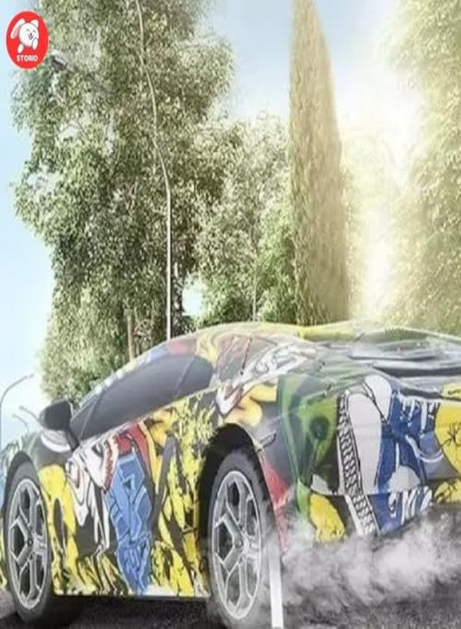 ستوريو سيارة سباق خارقة قابلة لإعادة الشحن تعمل بجهاز تحكم عن بعد من ستوريو | سيارة رياضية مزودة بأضواء LED | لعبة سيارة عالية الأداء للأطفال - 13296 - Image 4